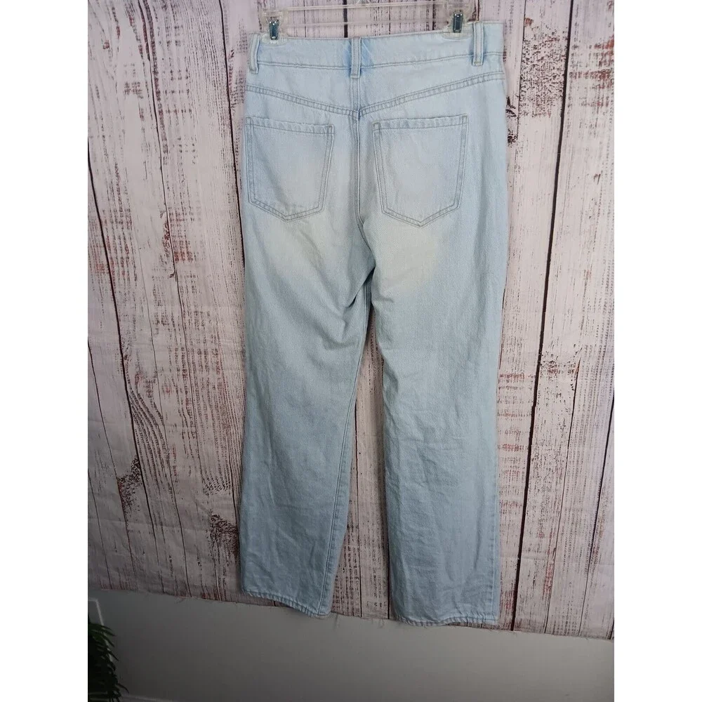 GARAGE 10008363107J 90's Straight Jeans Women's Size 3 Light Blue